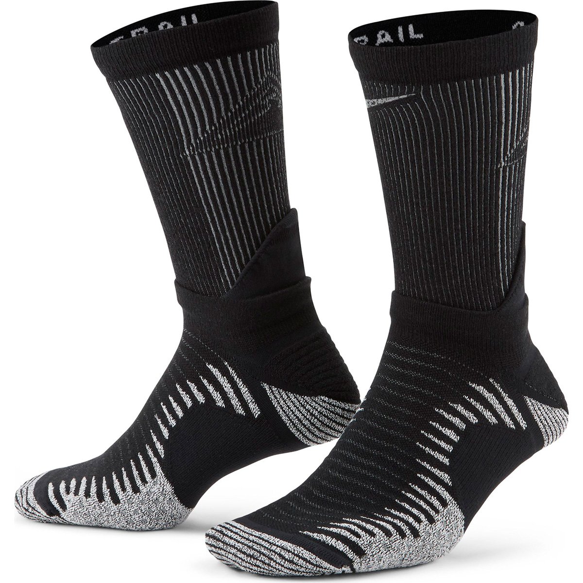 Meia Nike Cano Alto Trail Running Crew