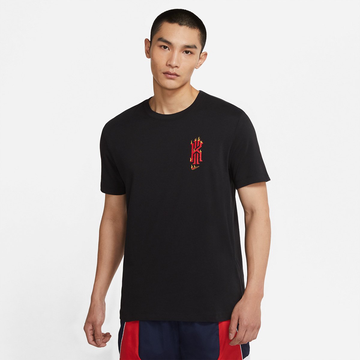 Camiseta Nike Kyrie Irving Logo Fire Masculina