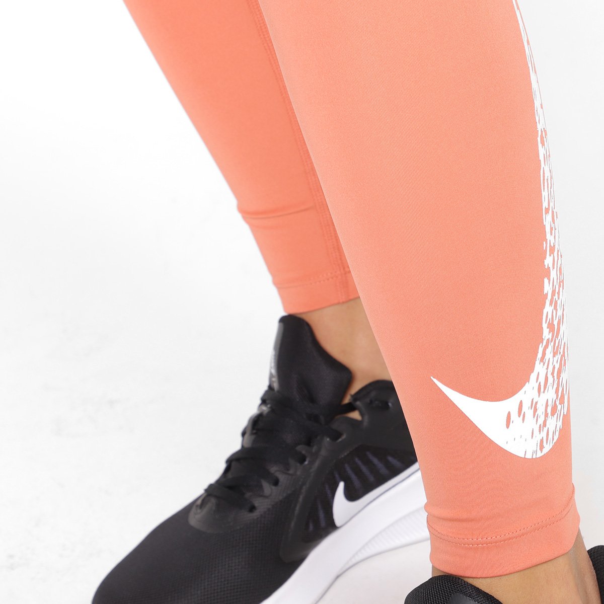 Calça Nike Dri-Fit Swash Run 7/8 Cintura Média Feminina - Tam: GG - 2