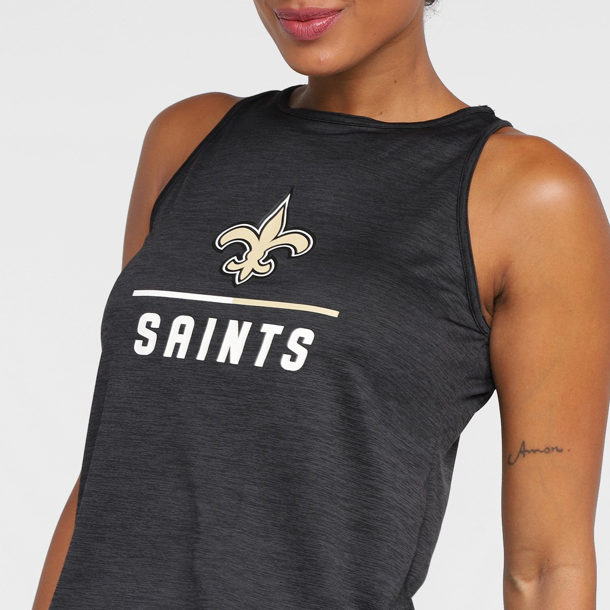 Regata NFL New Orleans Saints Nike Feminina - Tam: P - 2