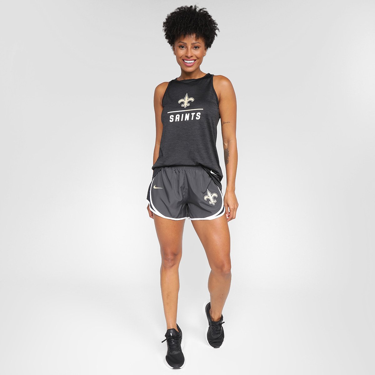 Regata NFL New Orleans Saints Nike Feminina - Tam: P - 3