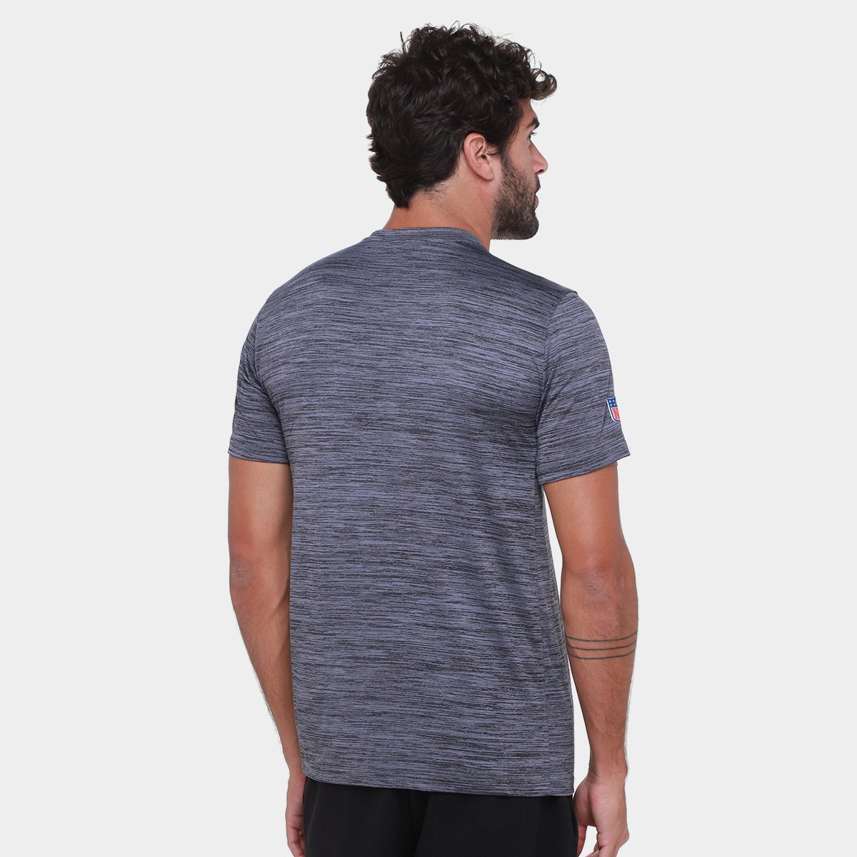 Camiseta NFL Minnesota Vikings Nike Drop 2 Dri-fit Team Velocity Masculina - Tam: P - 1