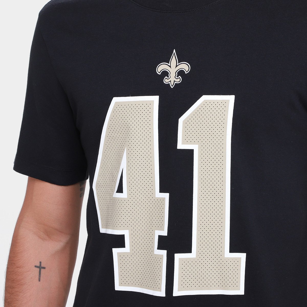 Camisa NFL New Orleans Saints Alvin Kamara n° 41 Nike Masculina - Tam: M - 2