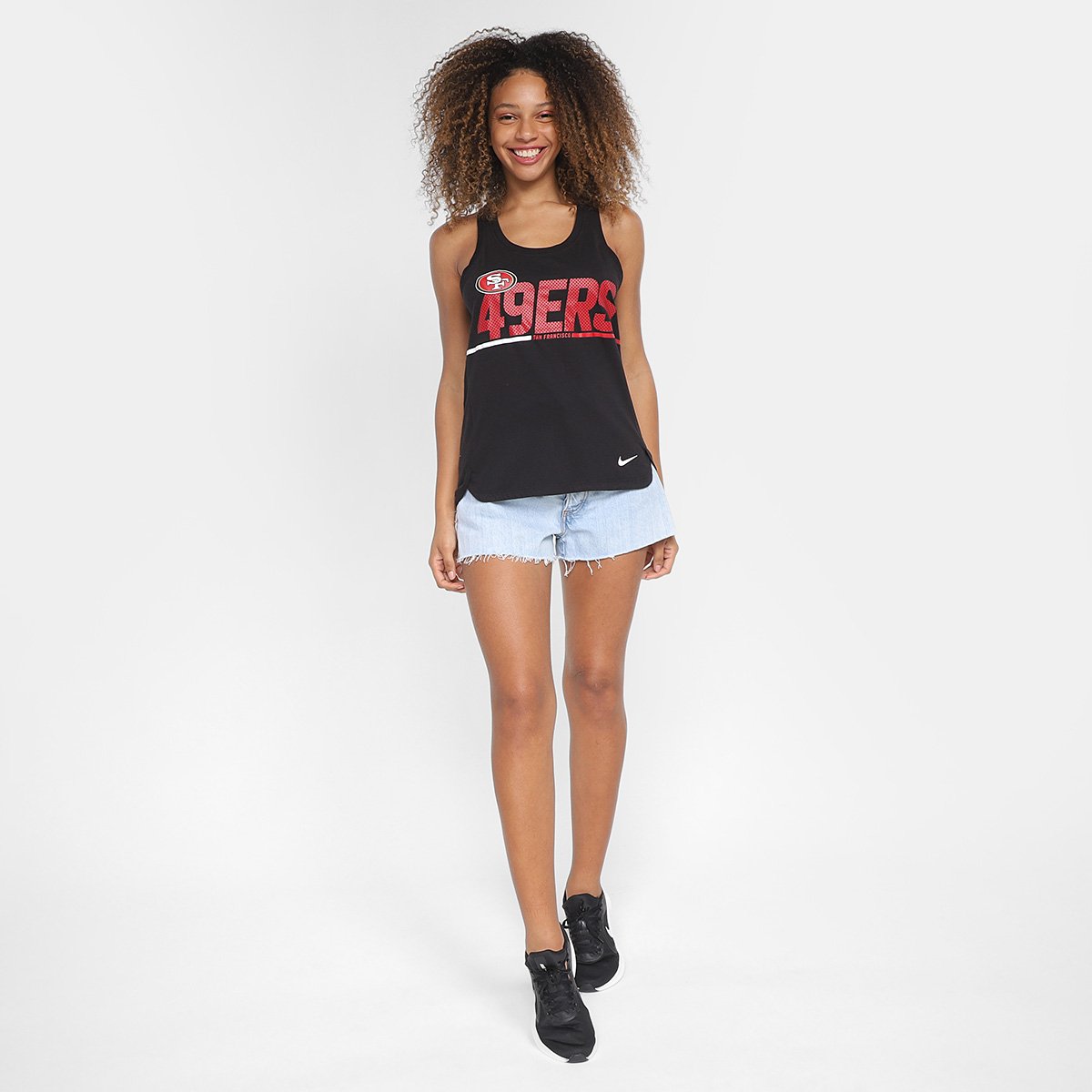 Regata NFL San Francisco 49ers Nike Feminina - Tam: M - 3