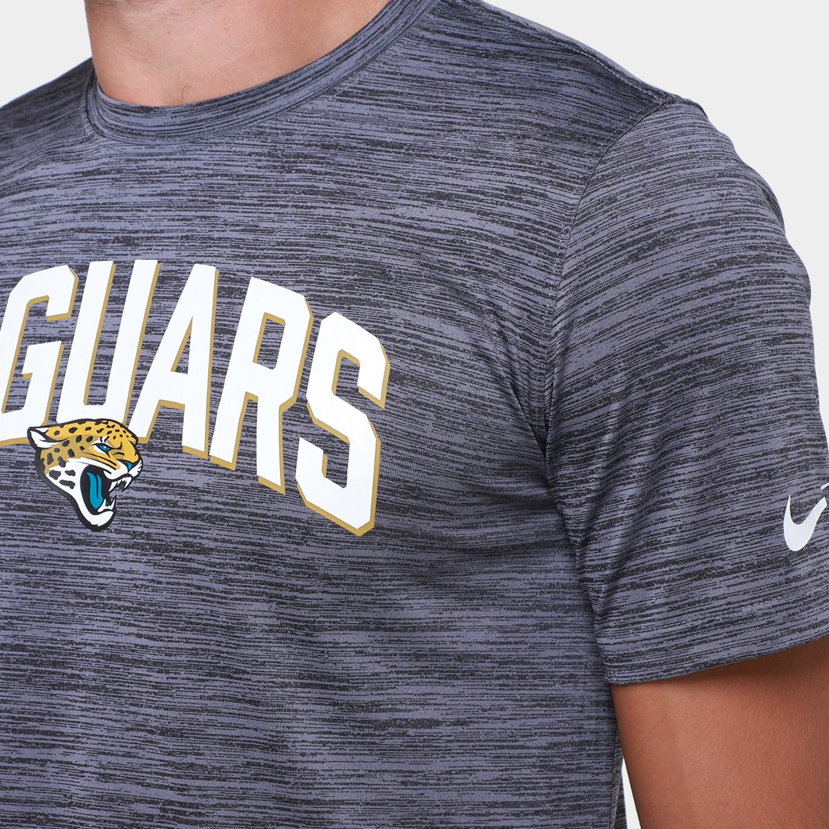 Camiseta Nike Jacksonville Jaguars Drop 2 Dri-FIT Team Velocity Masculina - Tam: P - 2