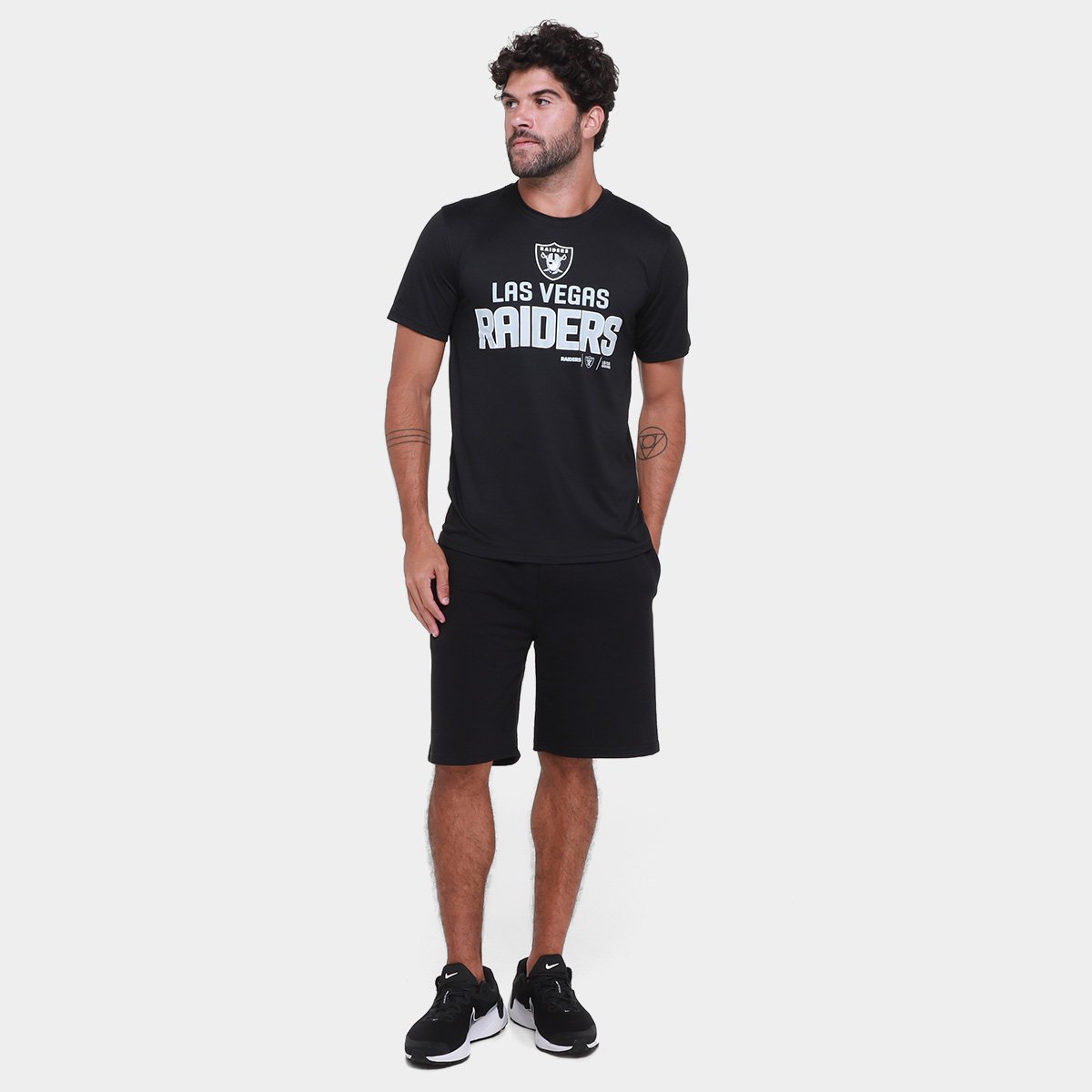 Camiseta Nike Las Vegas Raiders Legend Community Masculina - Tam: M - 3