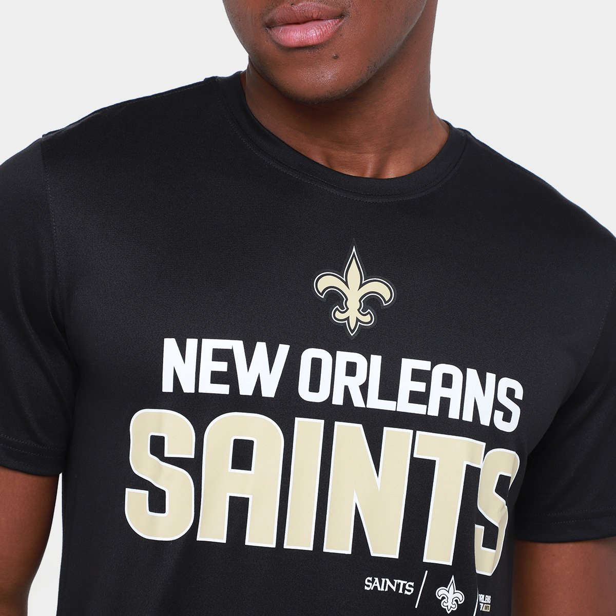 Camiseta Nike New Orleans Saints Legend Community Masculina - Tam: G - 2