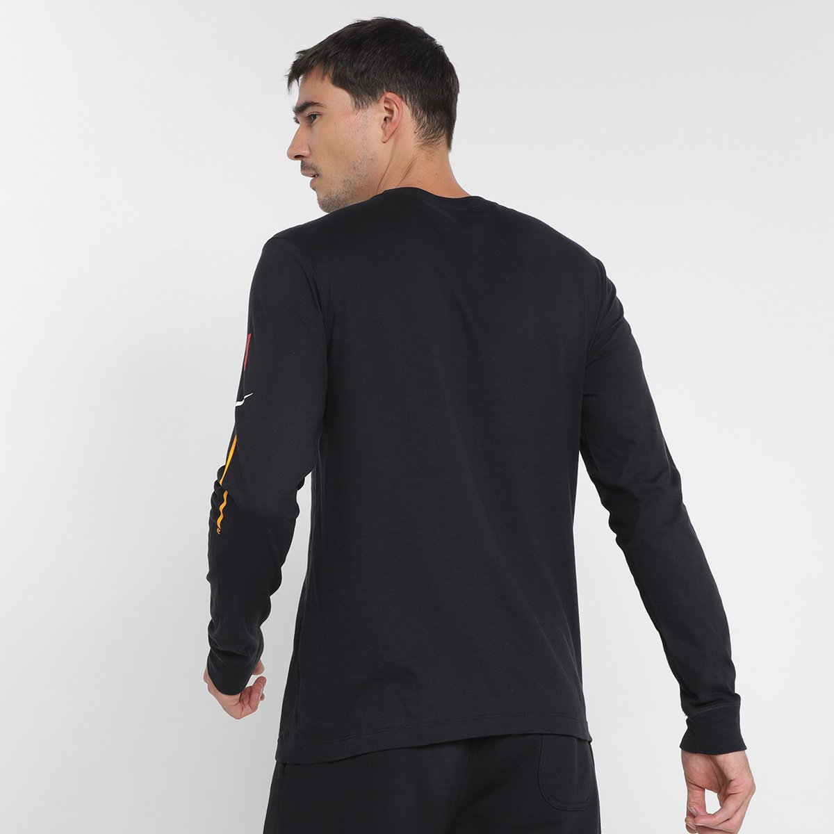 Camiseta Nike NFL Kansas City Chiefs Team Slogan Manga Longa Masculina - Tam: P - 1