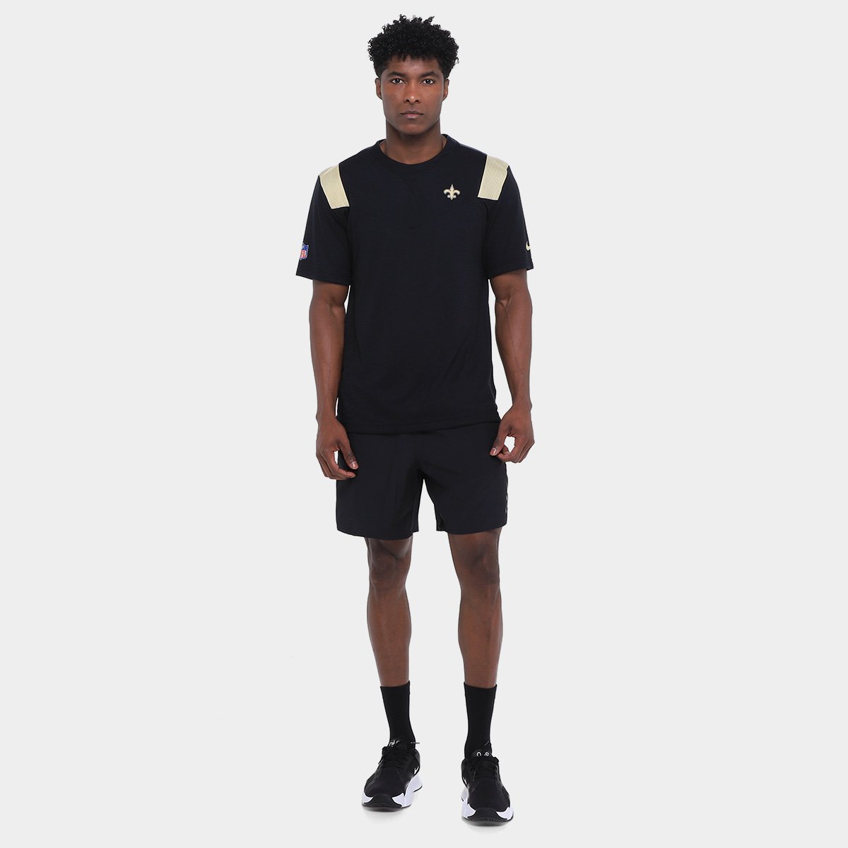 Camiseta NFL New Orleans Saints Nike Player Masculina - Tam: P - 3
