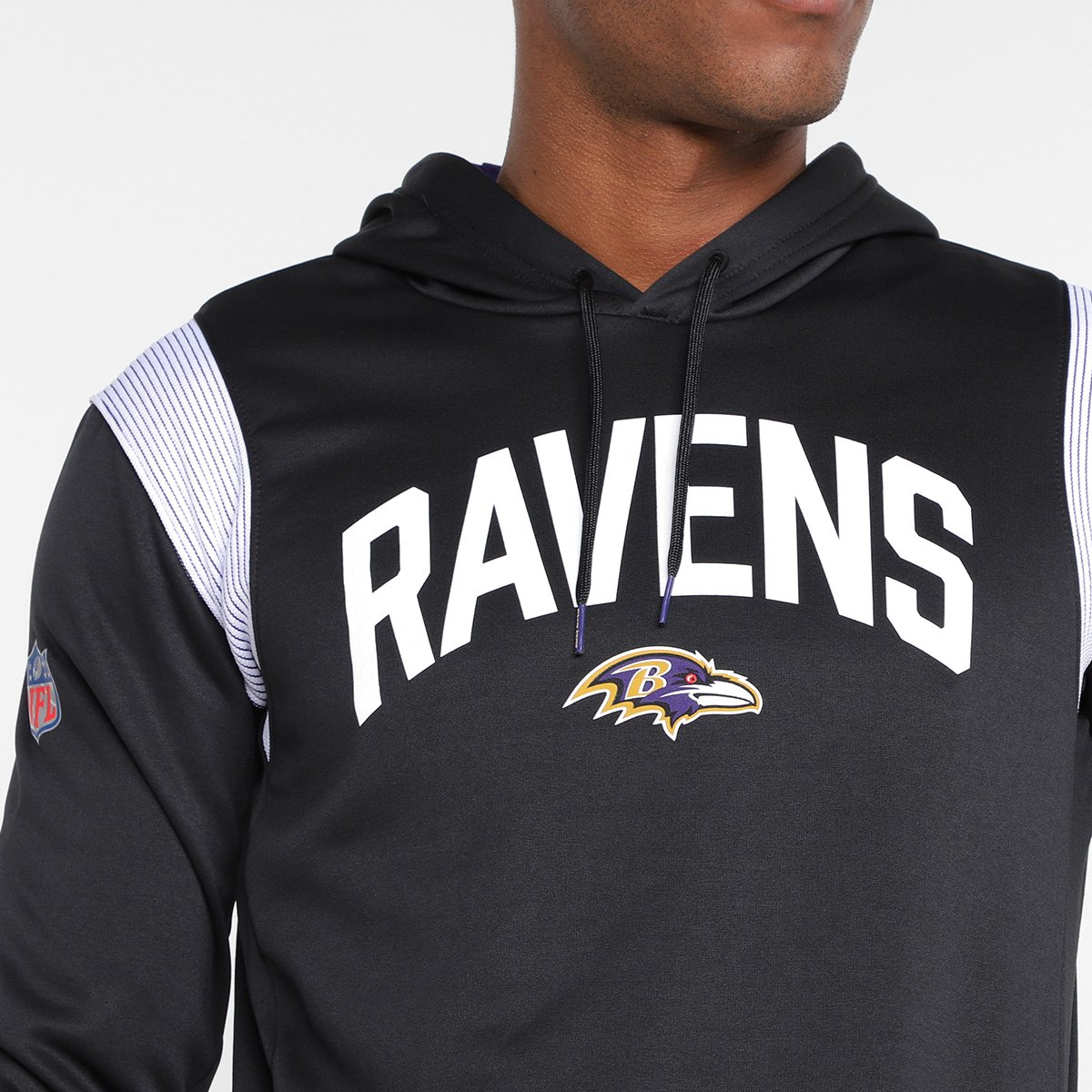 Moletom Nike NFL Baltimore Ravens Fleece Masculino - Tam: M - 2