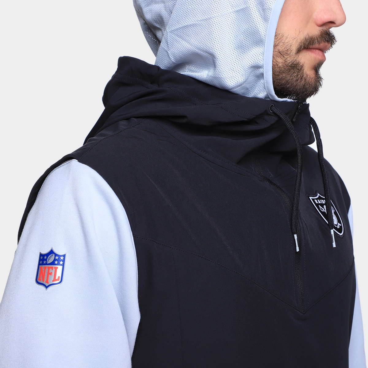 Jaqueta Nike NFL Las Vegas Raiders Player Lightweight Masculina - Tam: GG - 2