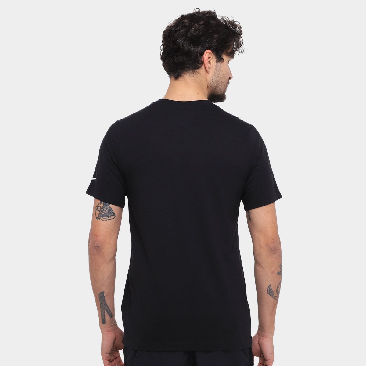 Camiseta Nike NFL Baltimore Ravens Triblend Logo Masculina - Tam: P - 1