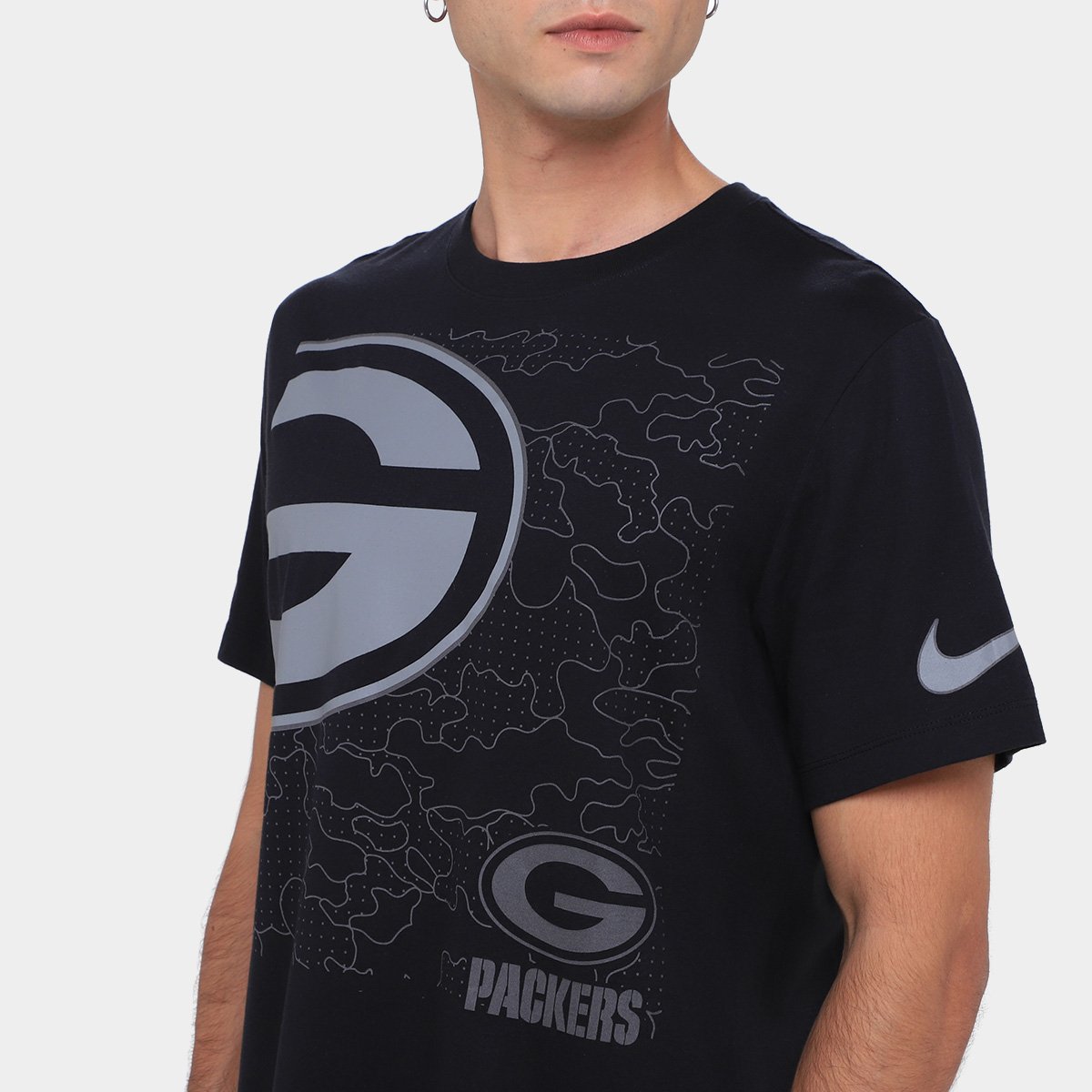 Camiseta NFL Green Bay Packers Nike Masculina - Tam: P - 2