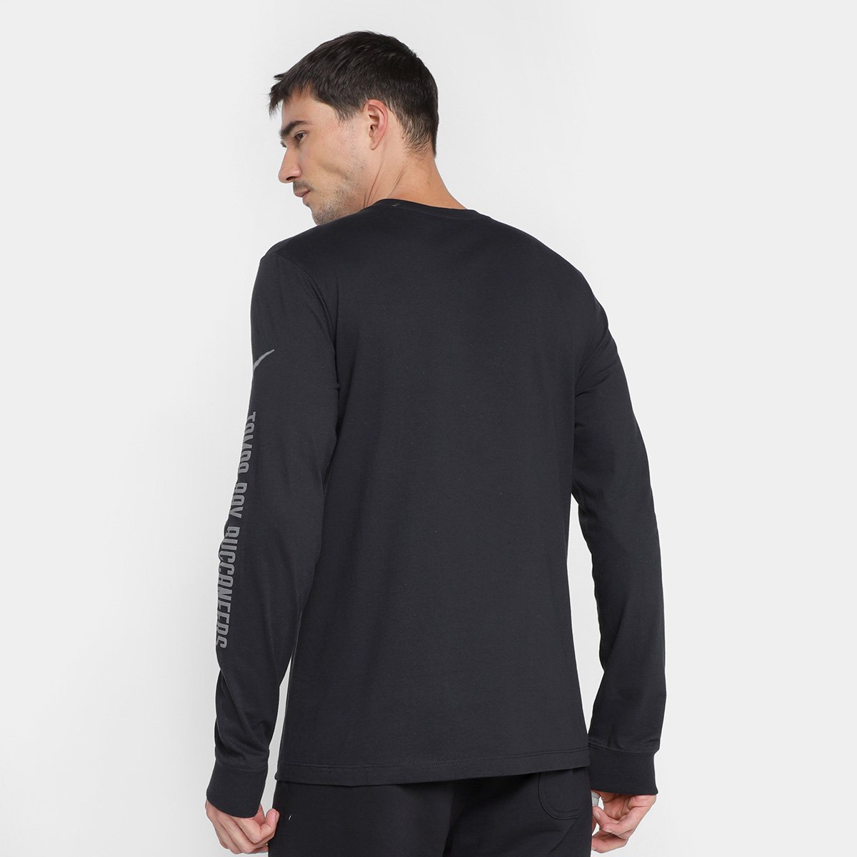 Camiseta Nike NFL Tampa Bay Buccaneers Reflective Essential Manga Longa Masculina - Tam: P - 1