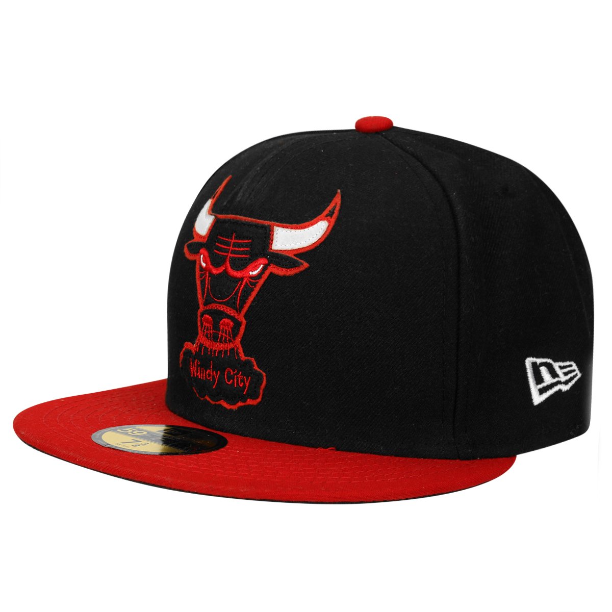Boné New Era NBA 5950 Os Felt Chicago Bulls