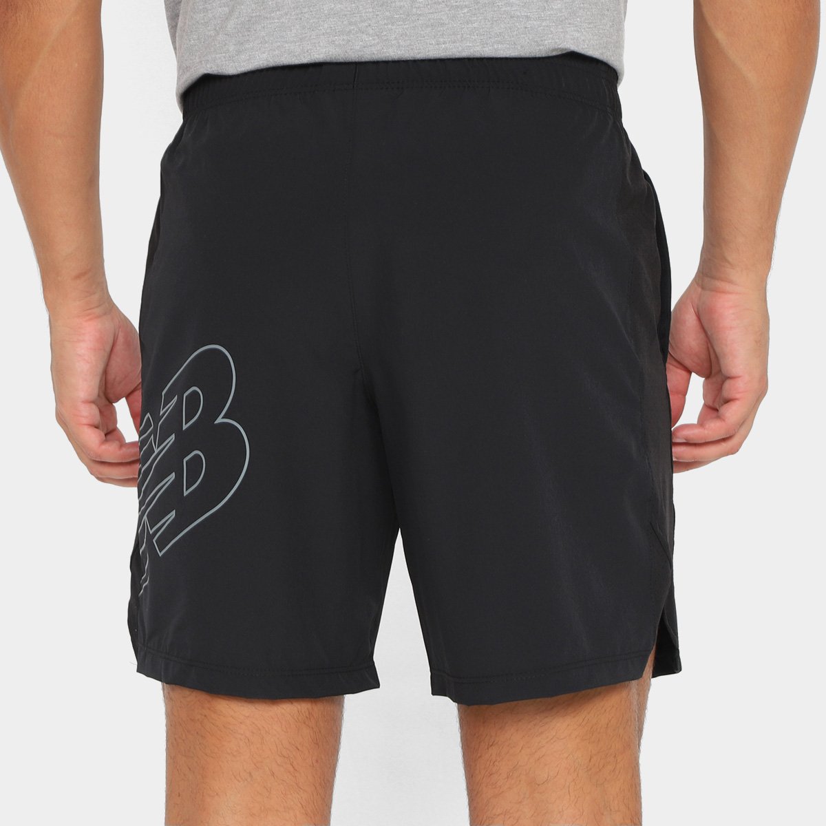 Bermuda New Balance Tenacity Logo 7 Masculina - Tam: GG - 1