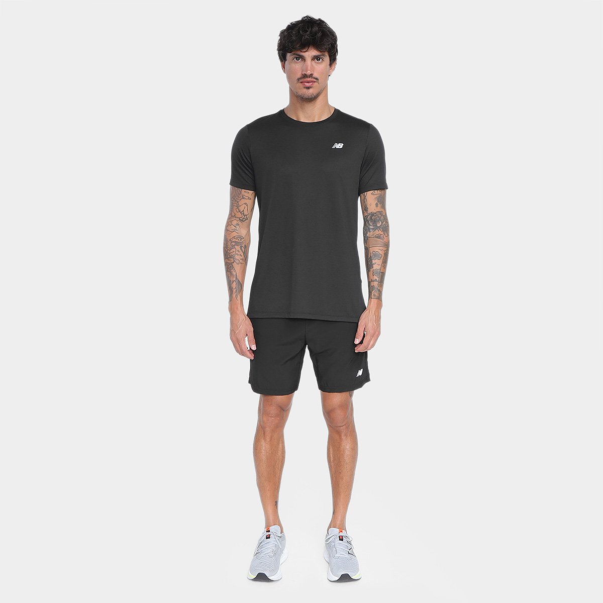 Bermuda New Balance Sport Essentials 7 Masculina - Tam: M - 3