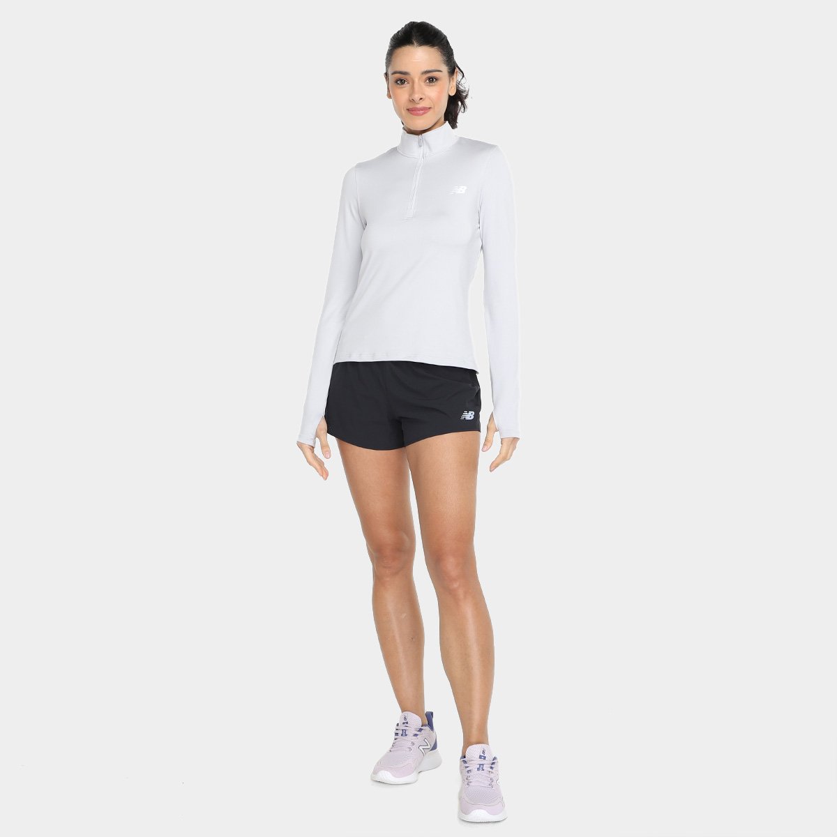 Short New Balance Run Club 3 Feminino - Tam: M - 4