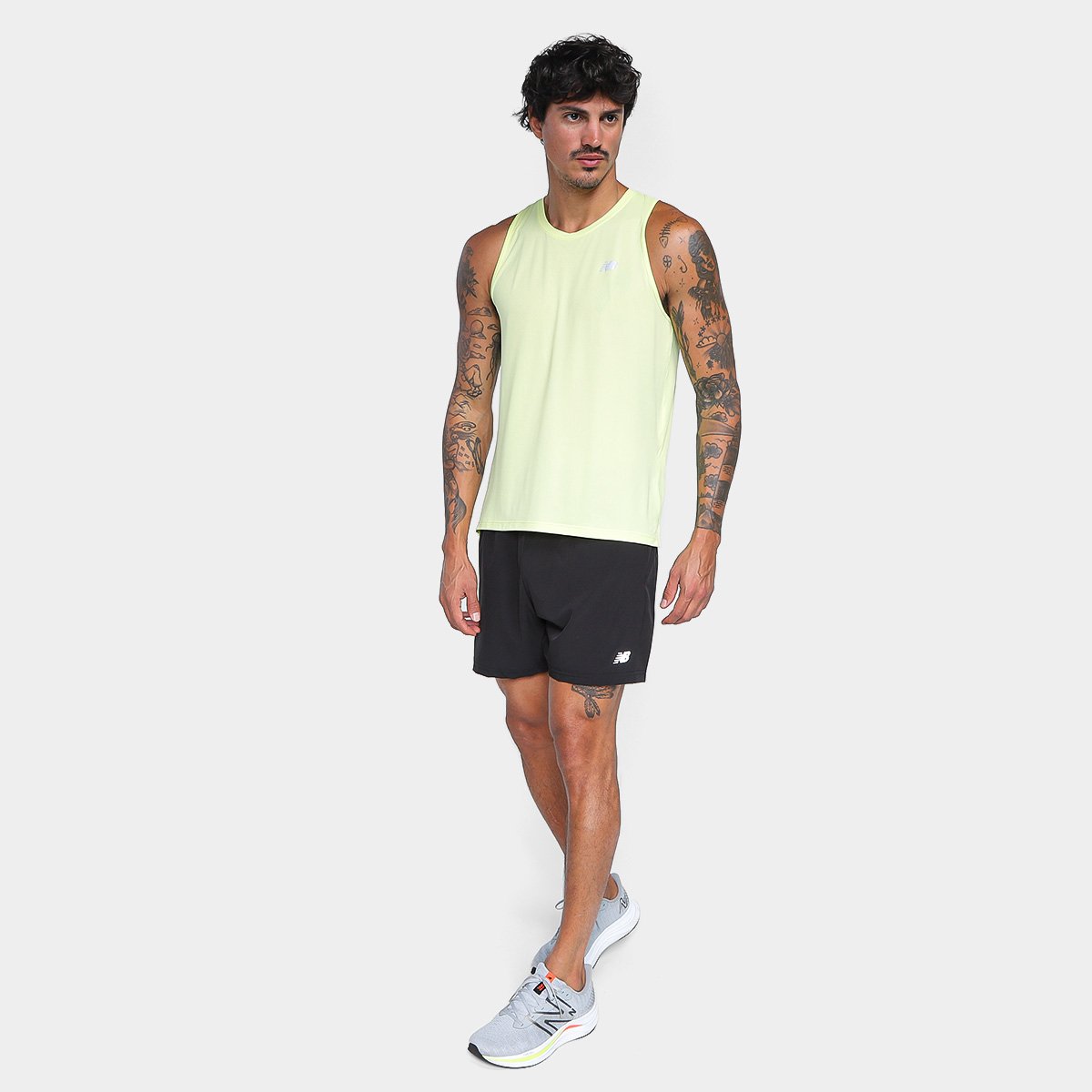 Short New Balance Sport Essentials 5 Masculino - Tam: P - 3