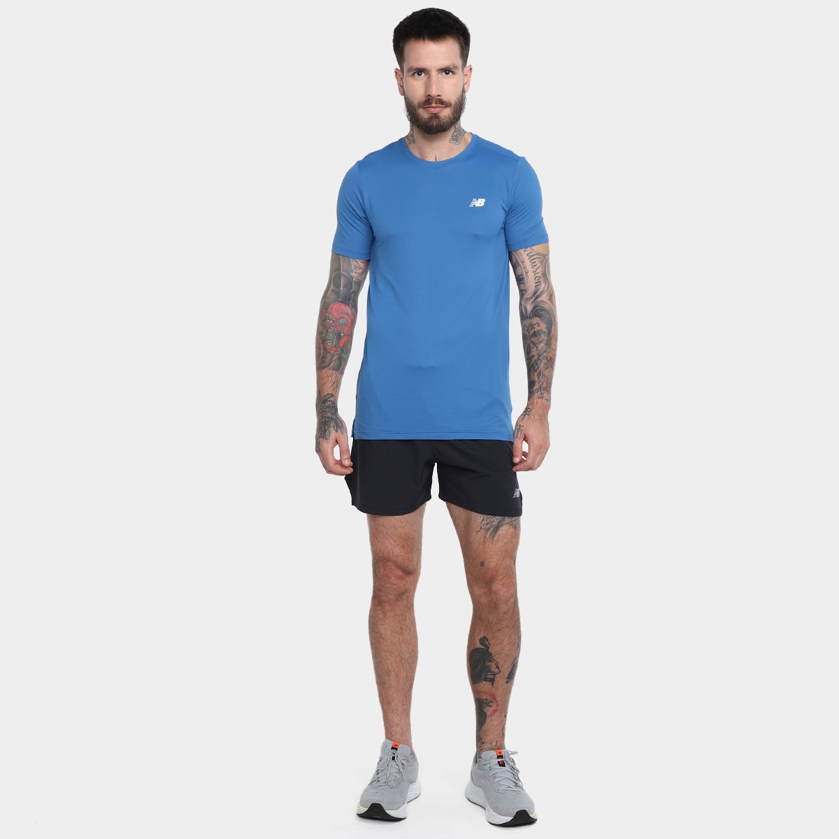 Short New Balance Run Club 5 Masculino - Tam: P - 3