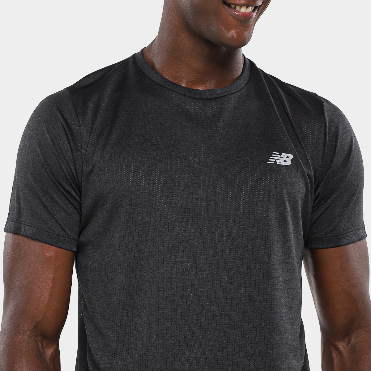 Camiseta New Balance Atlhetics Run Masculina - Tam: P - 2