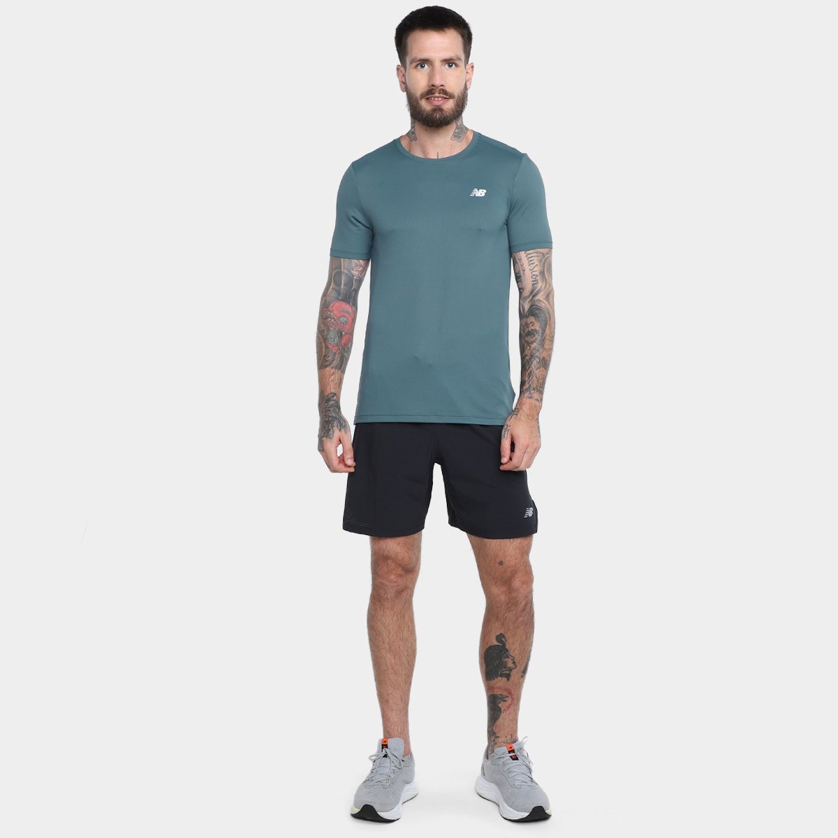 Short New Balance Run Club 7 Masculino - Tam: P - 3