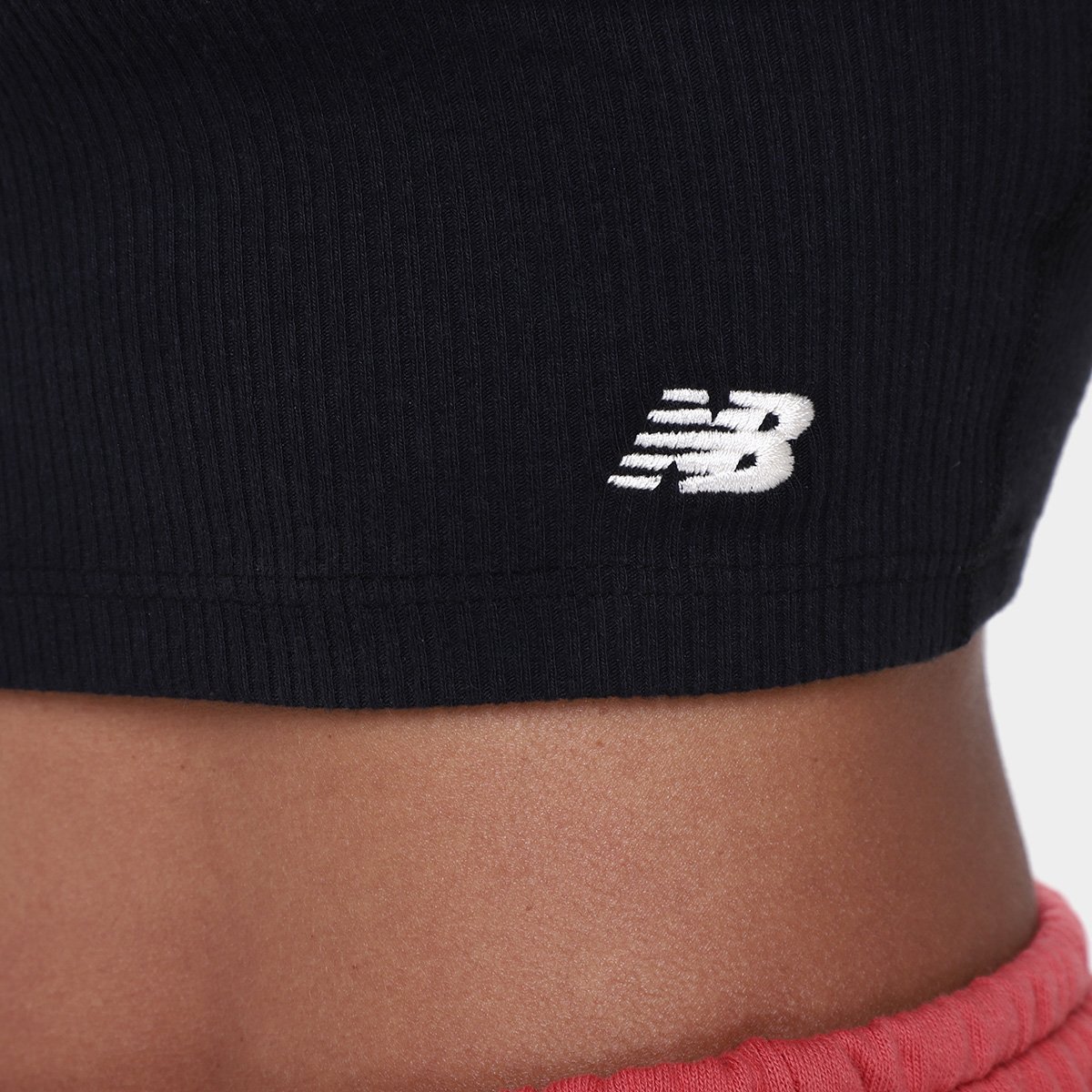 Top New Balance Canelado Small Logo Feminino - Tam: G - 2