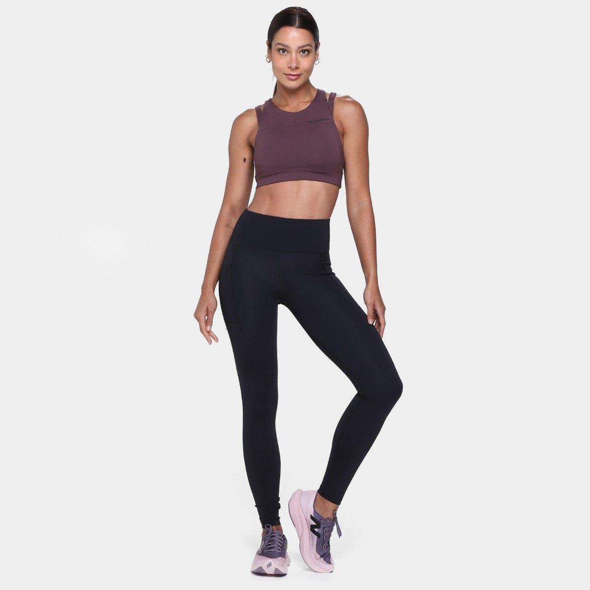 Calça Legging New Balance Sleek Feminina - Tam: P - 3