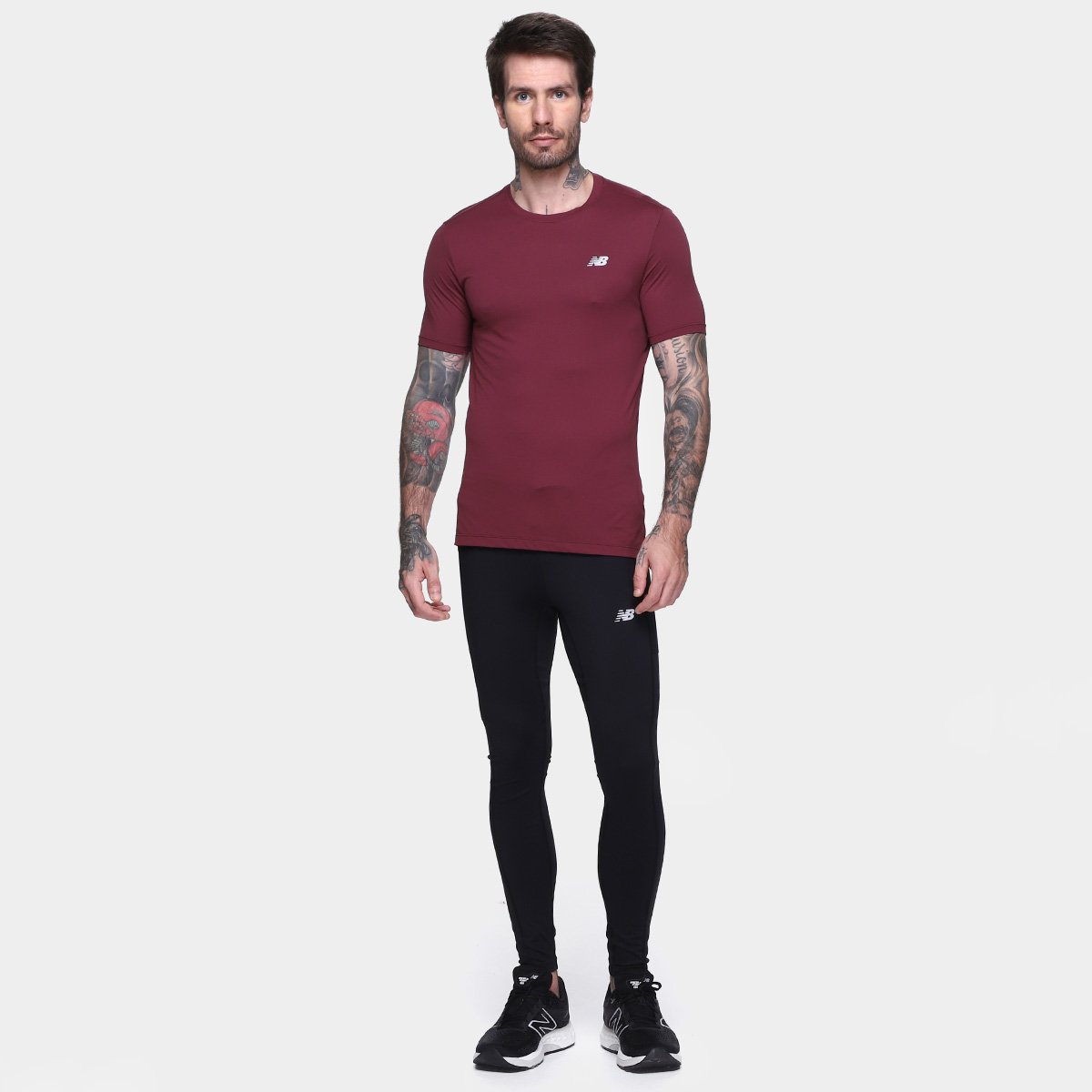 Calça Legging New Balance Sport Essentials Masculina - Tam: P - 3