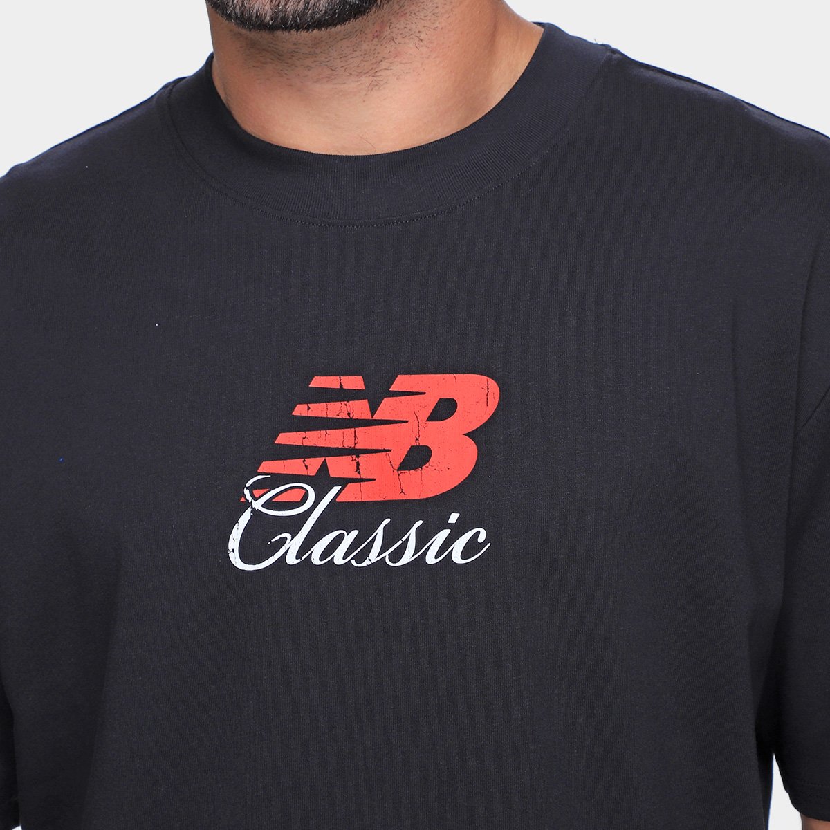 Camiseta New Balance Hoops Classic Masculina - Tam: P - 2