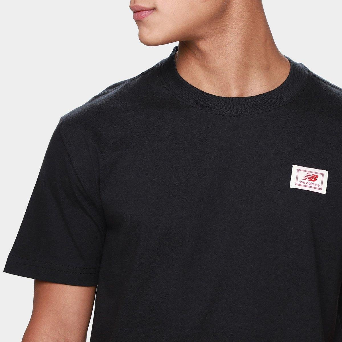 Camiseta New Balance Woven Label Masculina - Tam: P - 2