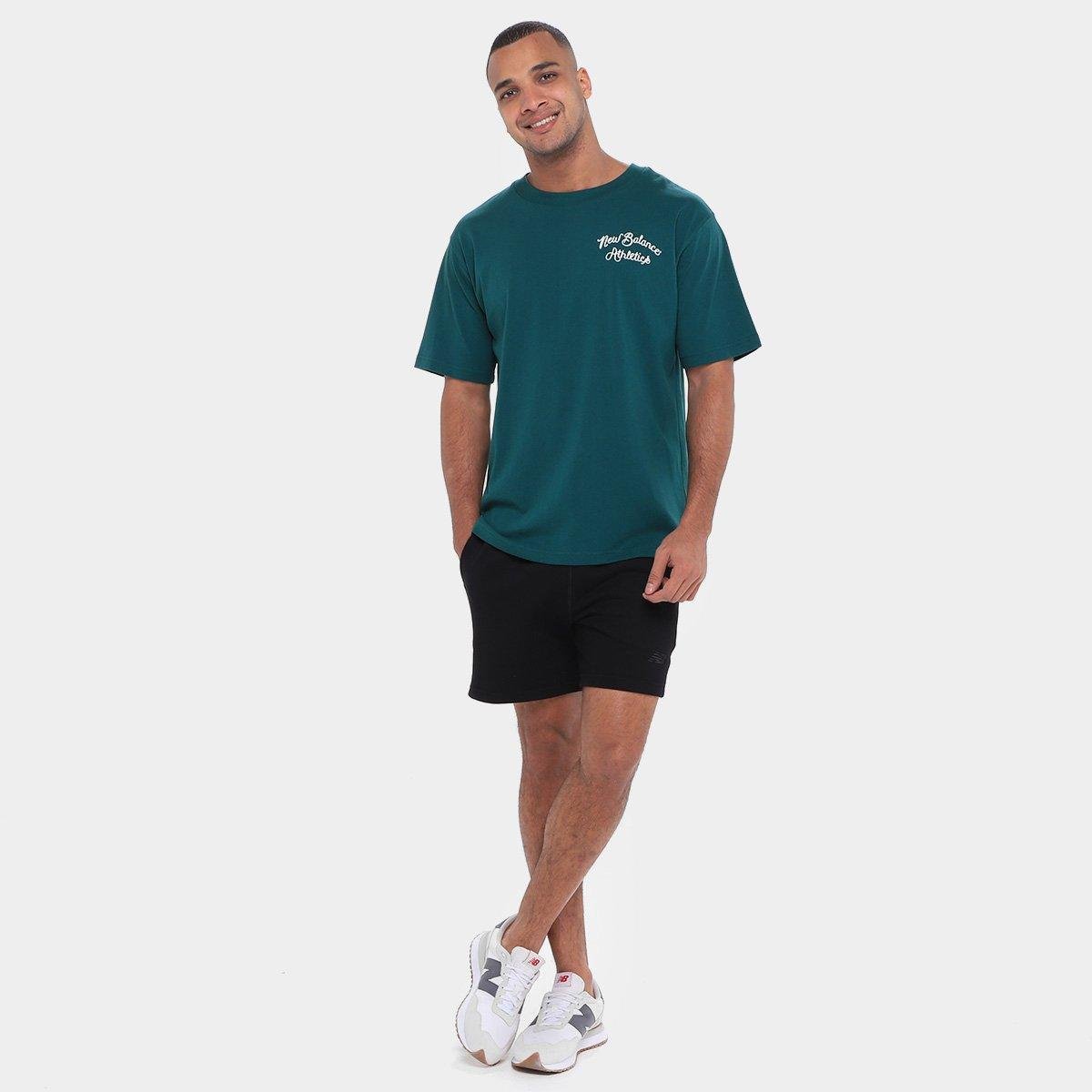 Shorts New Balance Athletics Masculino - Tam: P - 3