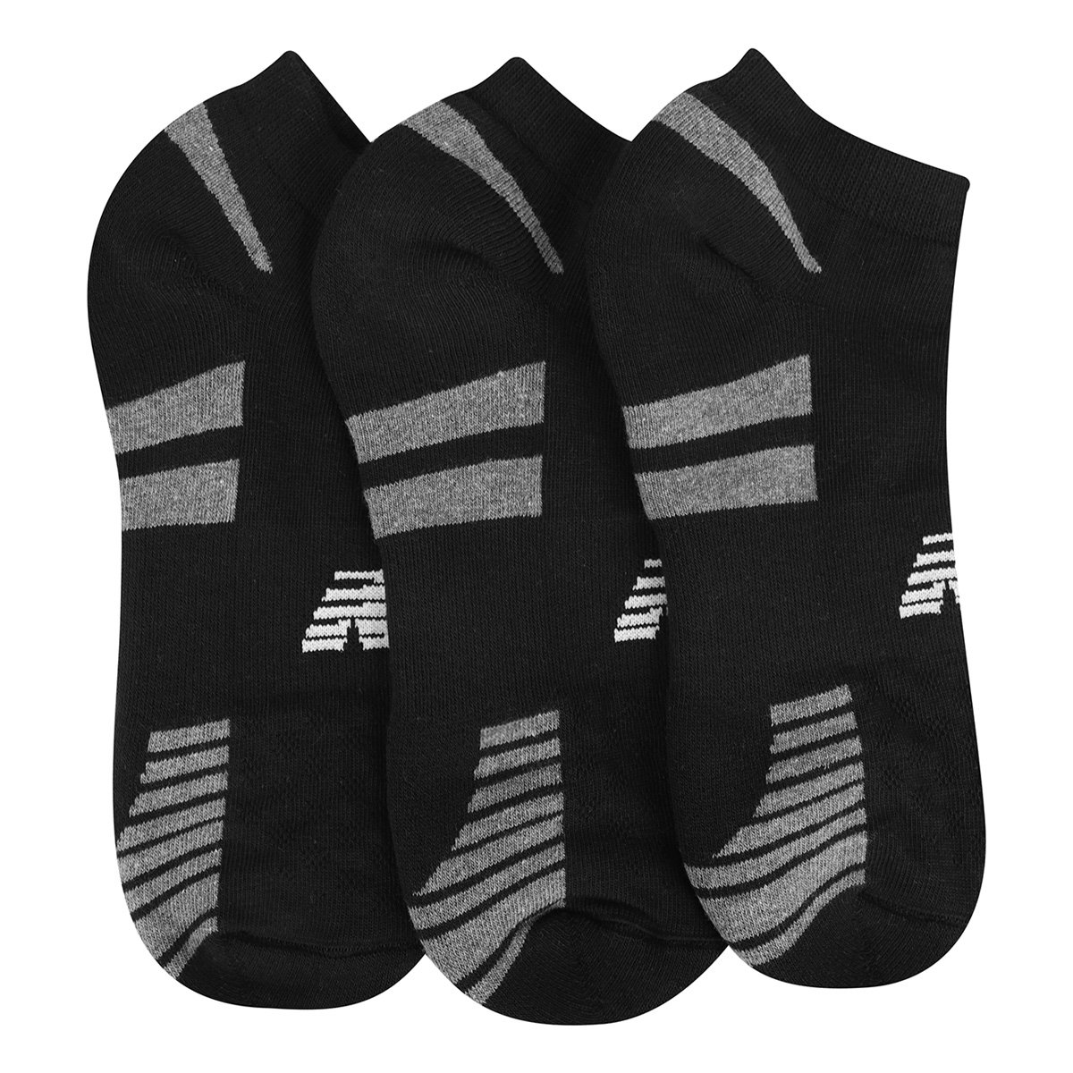 Kit Meia New Balance c/ 3 Pares Feminina - Tam: 34/38 - 2