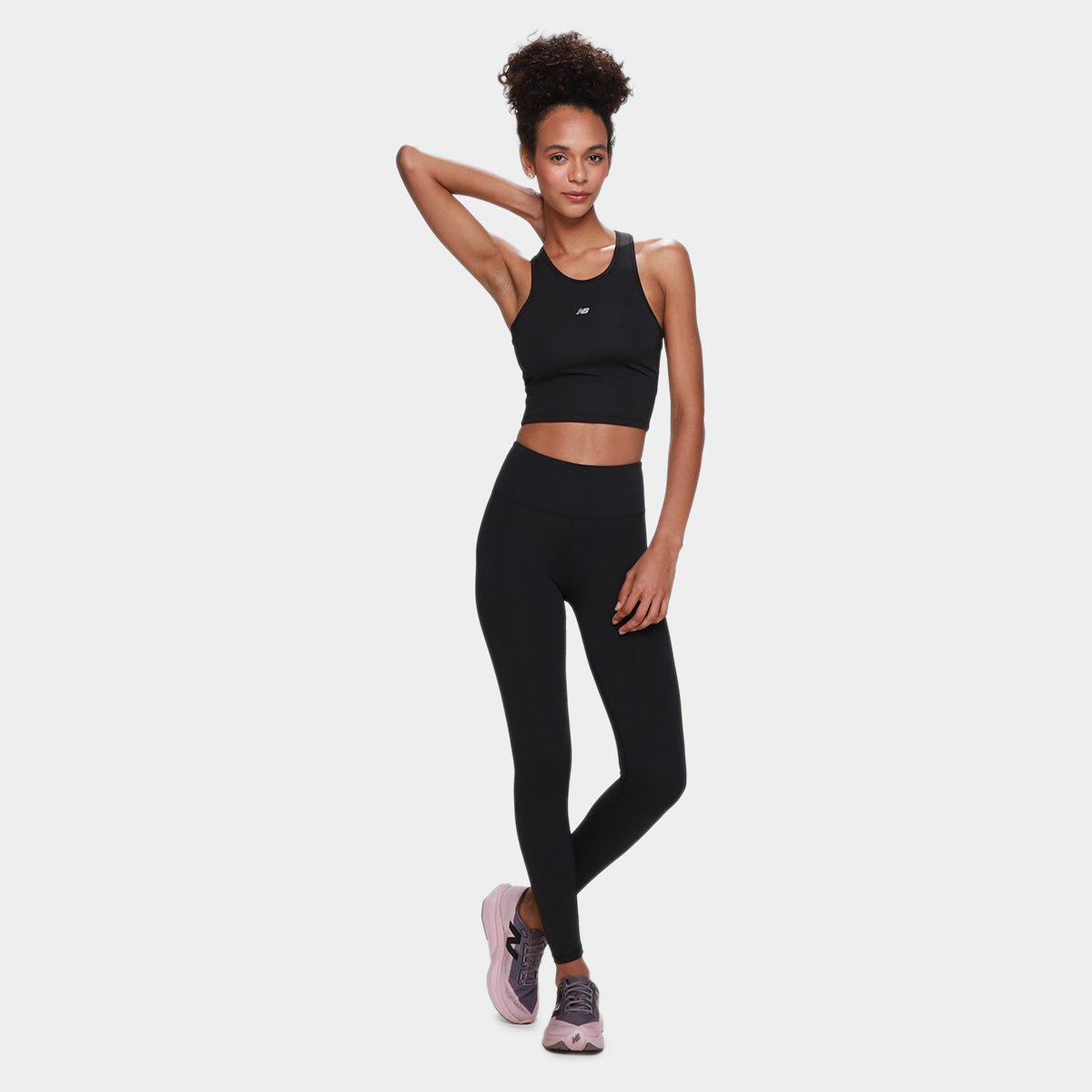 Calça Legging New Balance Harmony High Rise Feminina - Tam: GG - 3