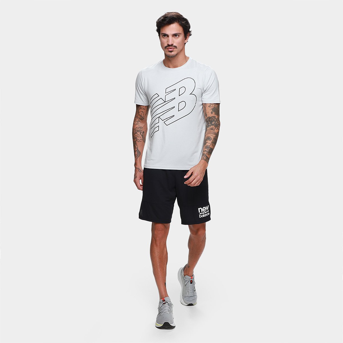 Bermuda New Balance Graphic 9 Masculina - Tam: P - 4