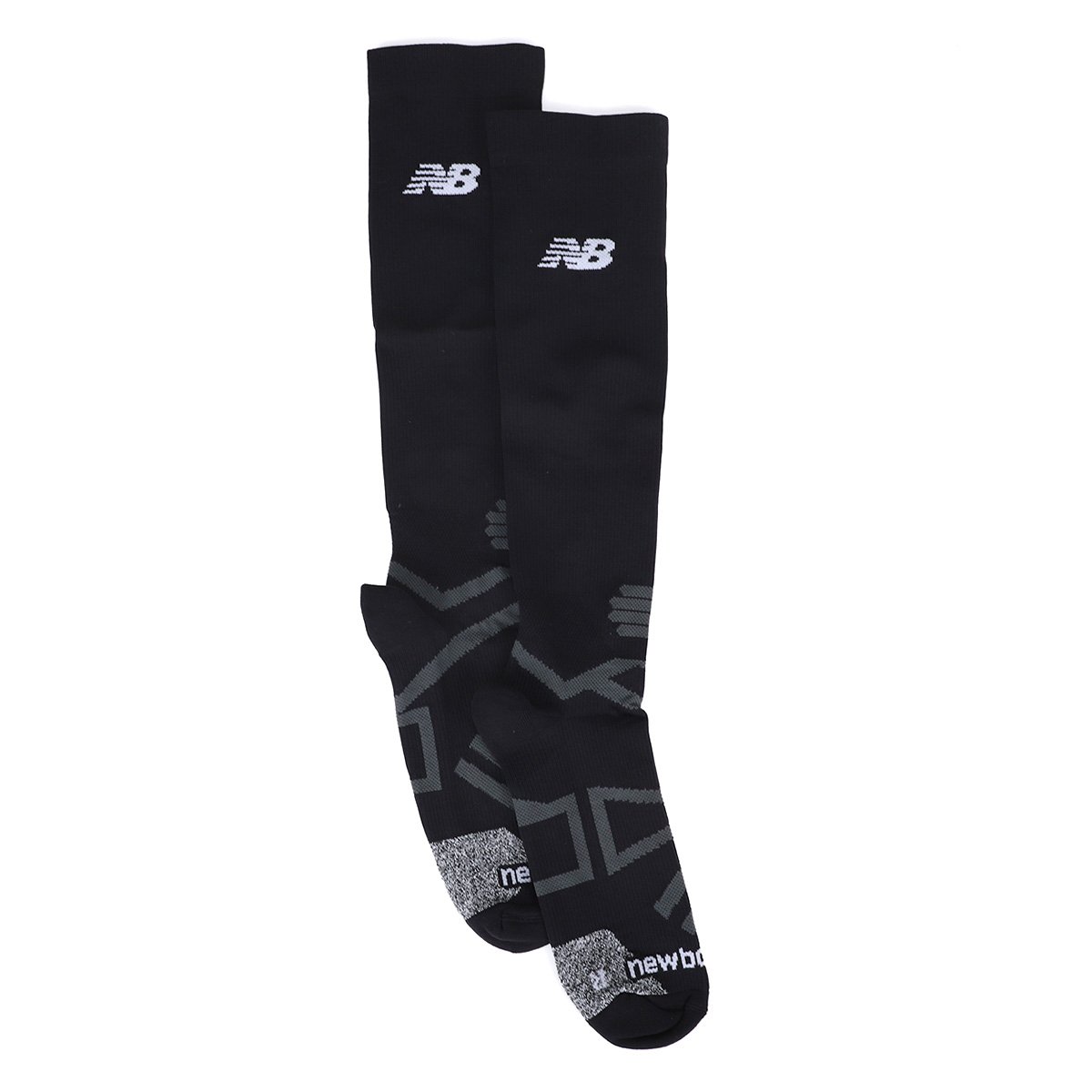 Meia New Balance Cano Longo De Compressão Masculina - Tam: 39/43 - 1