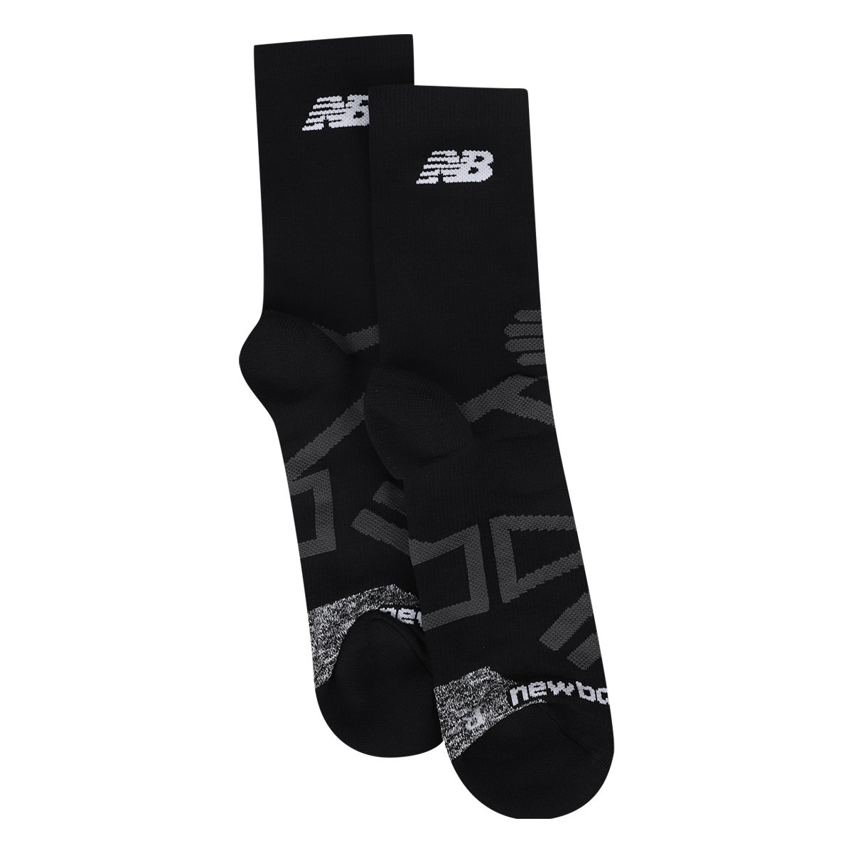 Meia New Balance Performance Quarter Masculina - Tam: 39/43 - 1