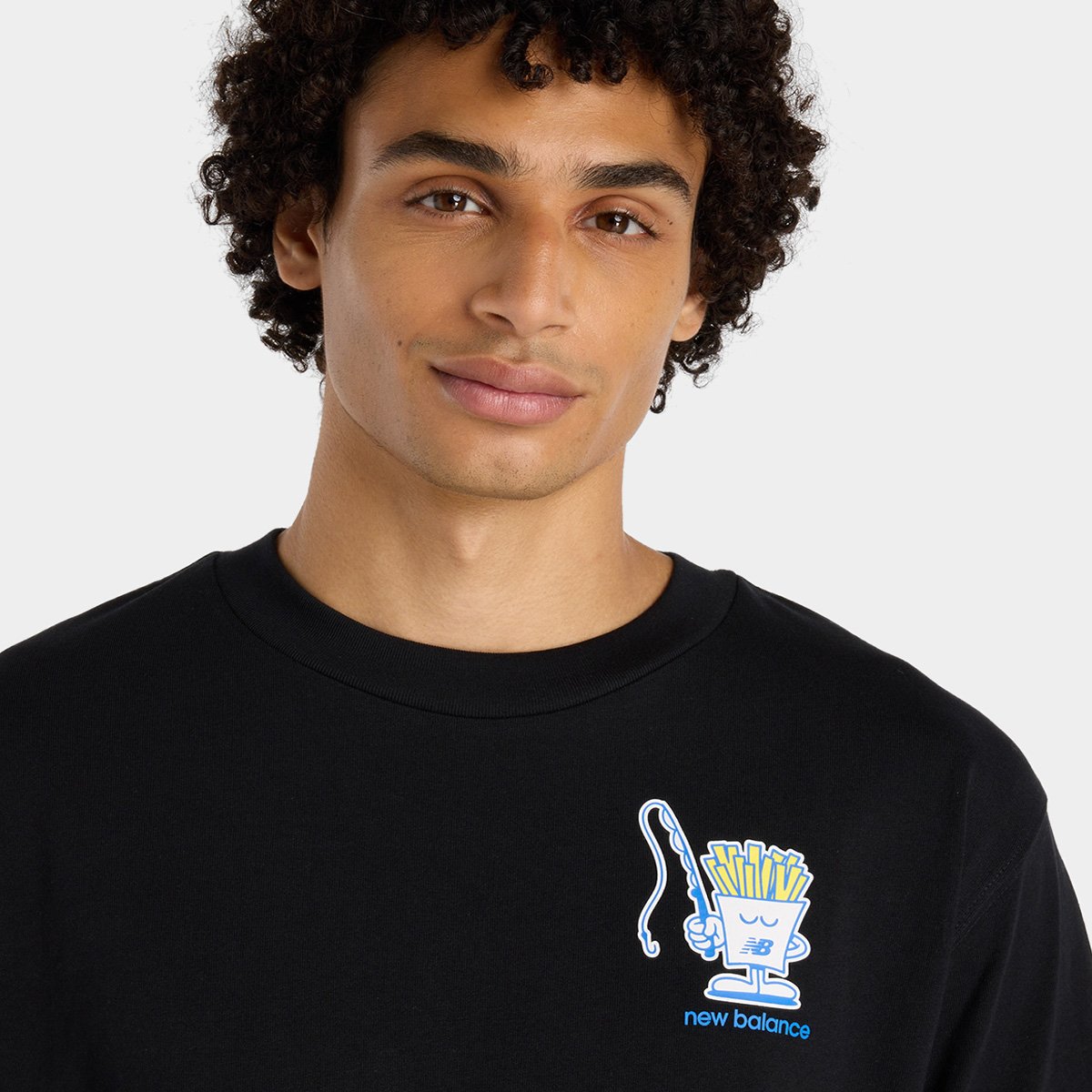 Camiseta New Balance Fish And Chips Masculina - Tam: M - 3