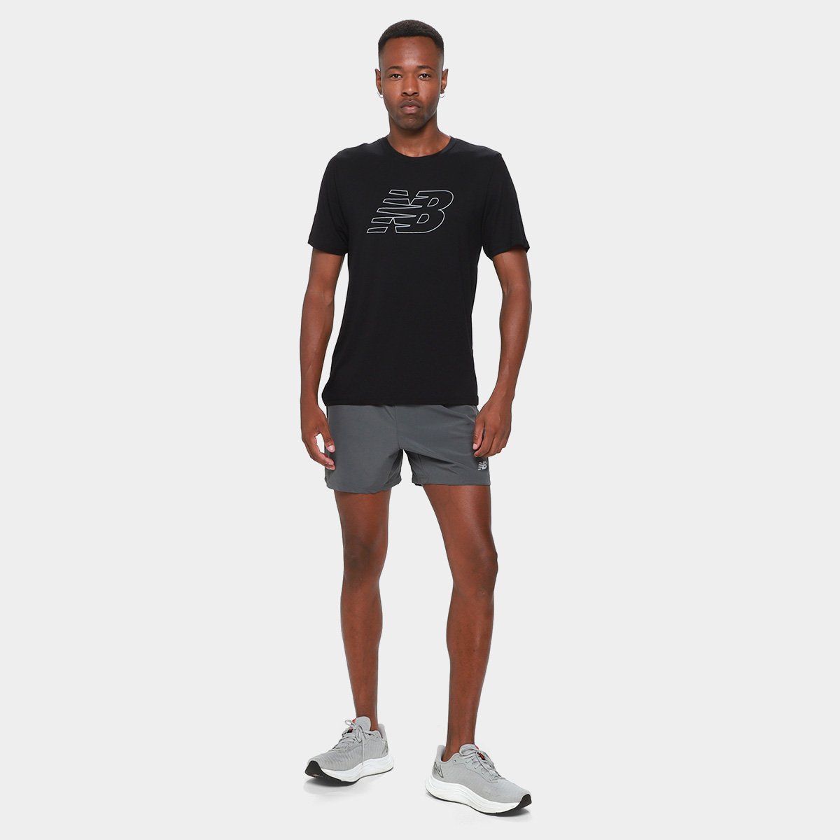 Camiseta New Balance Athletics Graphic Masculina - Tam: GG - 3