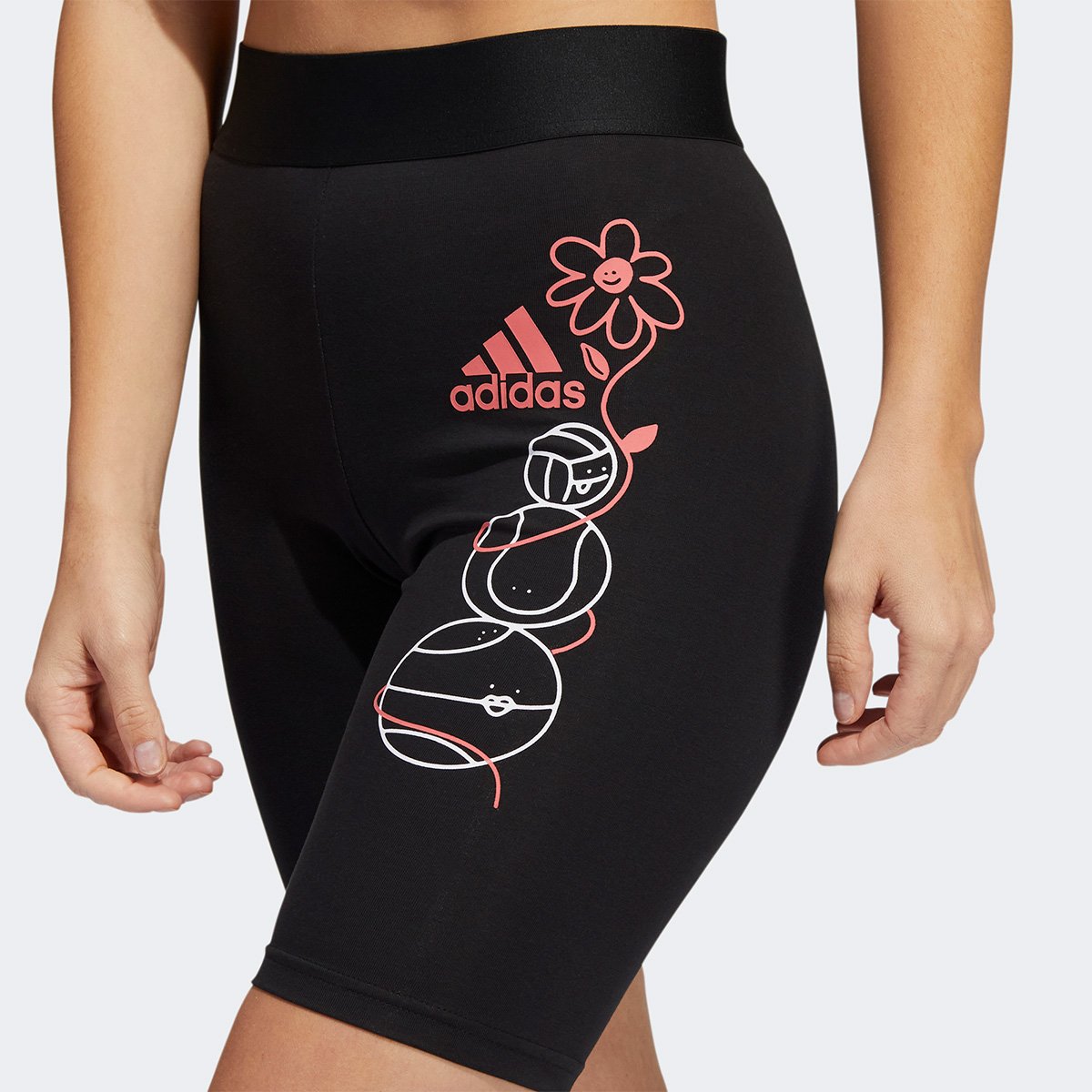 Short Biker Adidas Fun Feminino