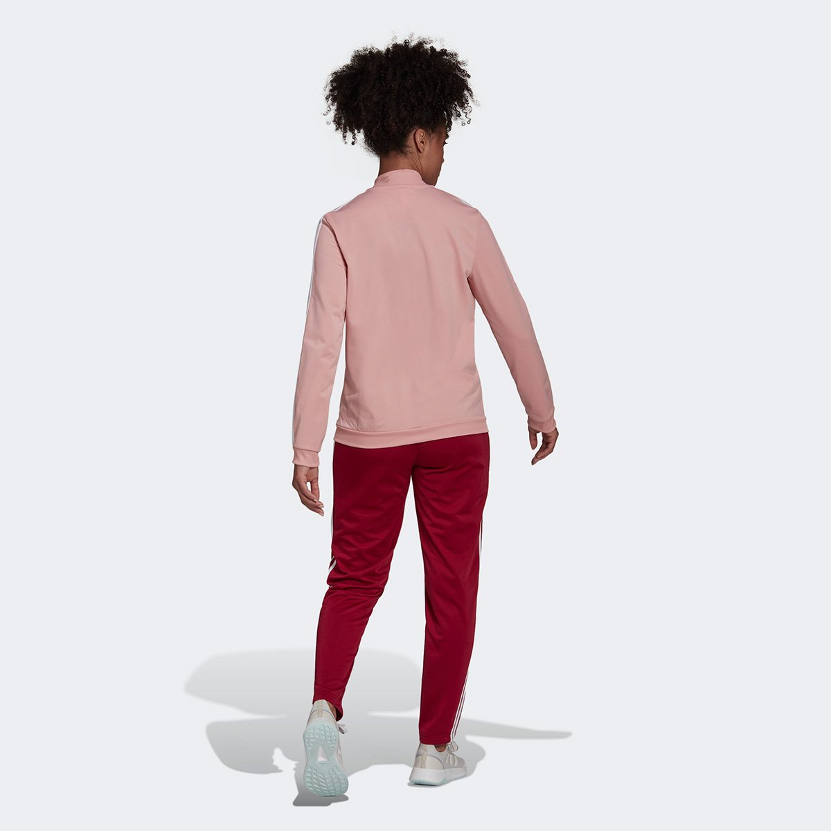 Conjunto Adidas 3 Listras Jaqueta + Calça Feminino - Tam: P - 1