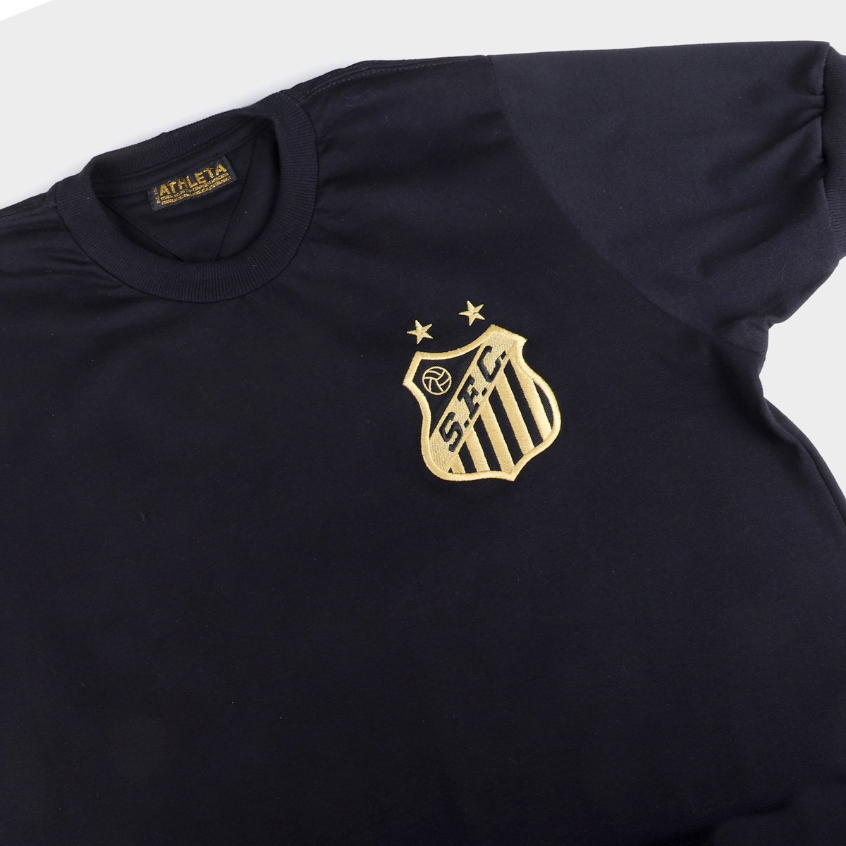 Camisa Santos Pelé Athleta Comemorativa 1000 Gols Masculina - Tam: P - 3