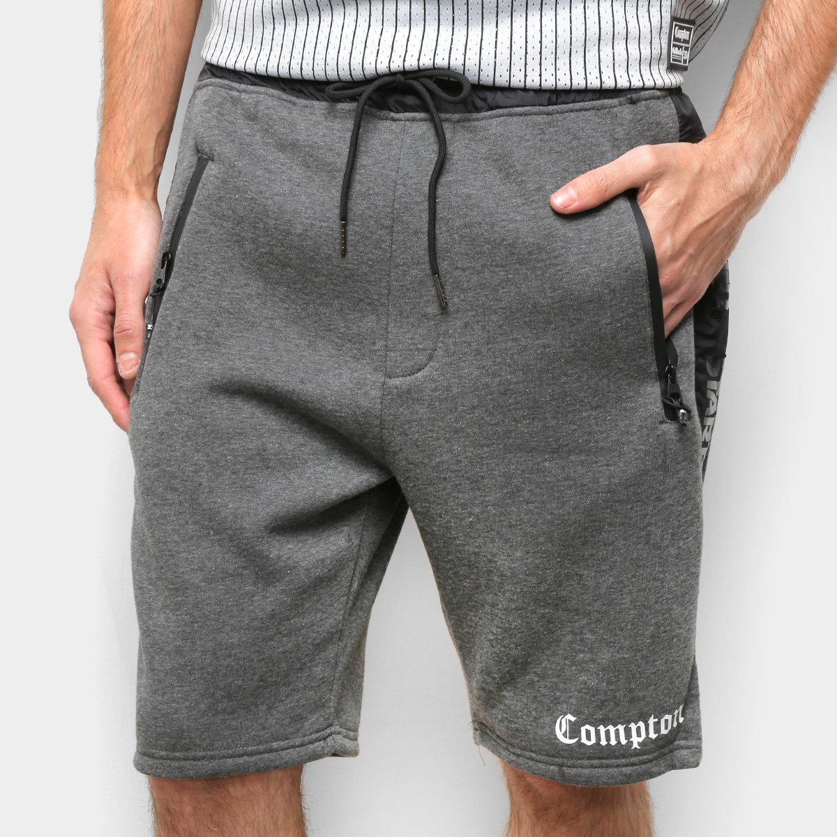 Bermuda Starter Compton Bolso Zíper Masculina