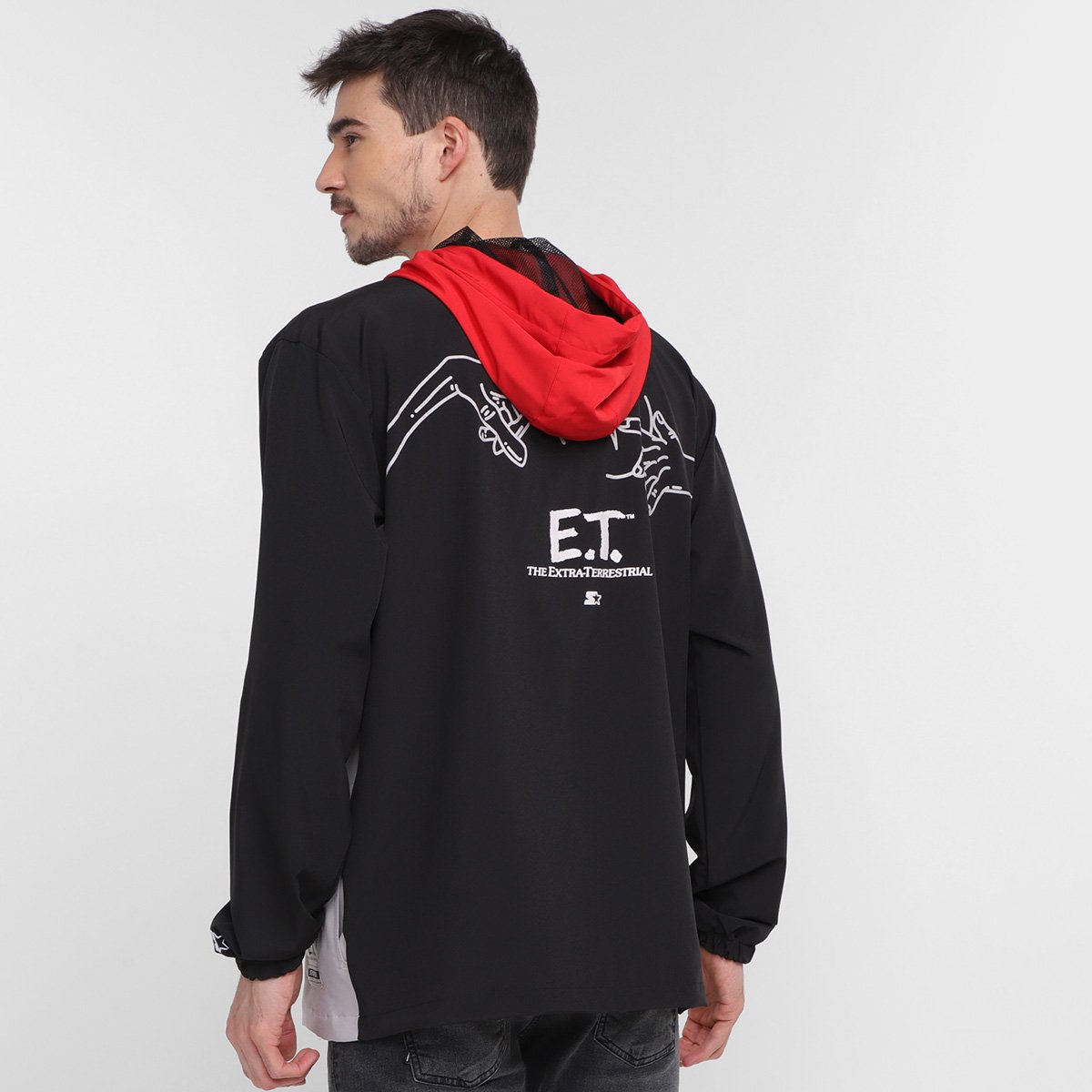 Jaqueta Corta Vento Starter E.T. Masculina - Tam: P - 1