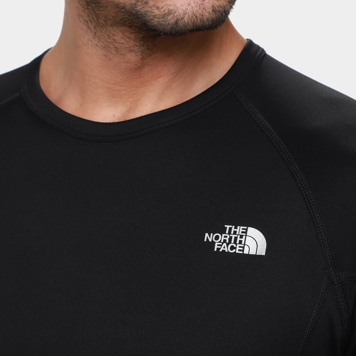 Camiseta Segunda Pele The Nort Face Light Crew Masculina - Tam: P - 2