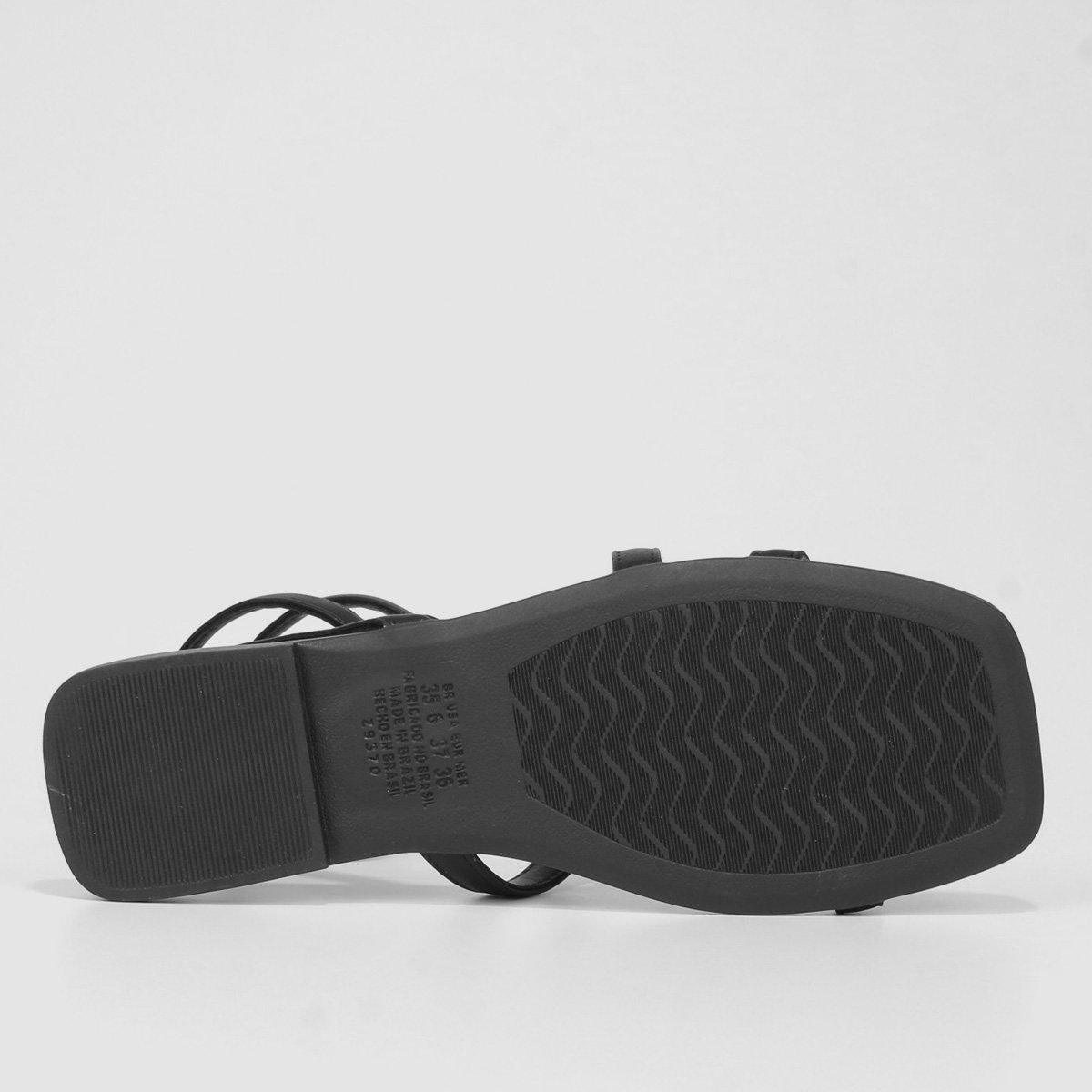 Rasteira Dakota Recorte Lateral Amarração - Tam: 38 - 5