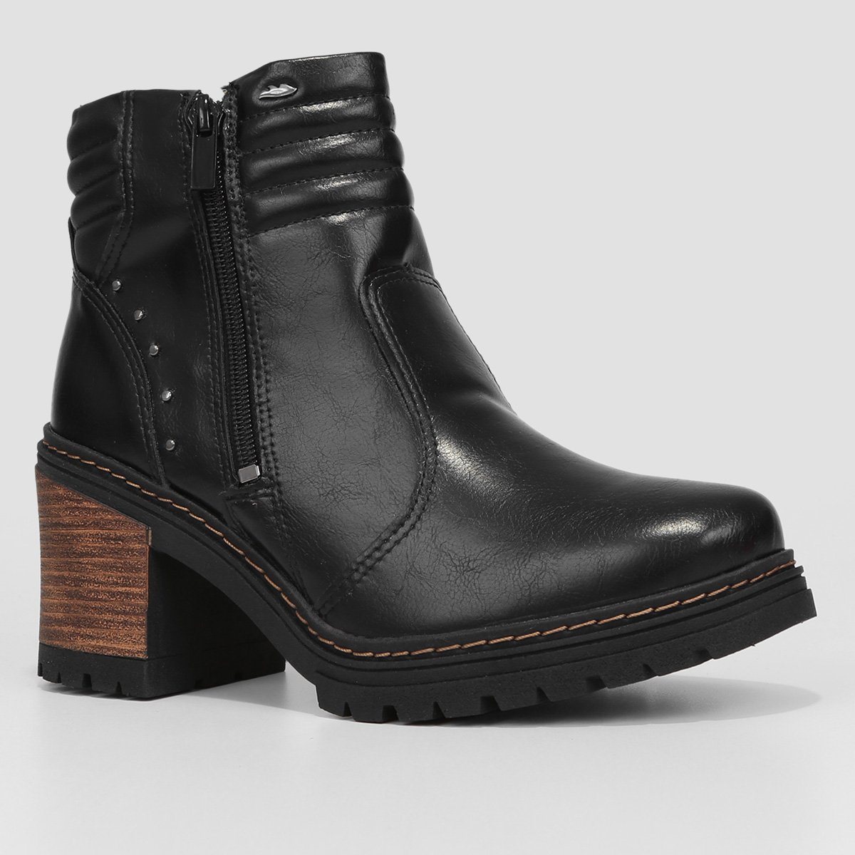 Bota Cano Curto Dakota Matelassê Tratorada Feminina - Tam: 37 - 2