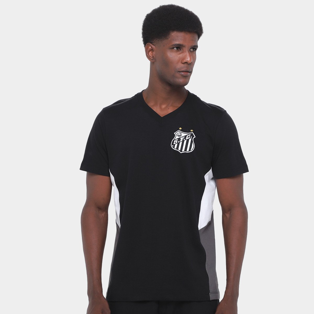 Camiseta Santos Classic Masculina - Tam: P - 1