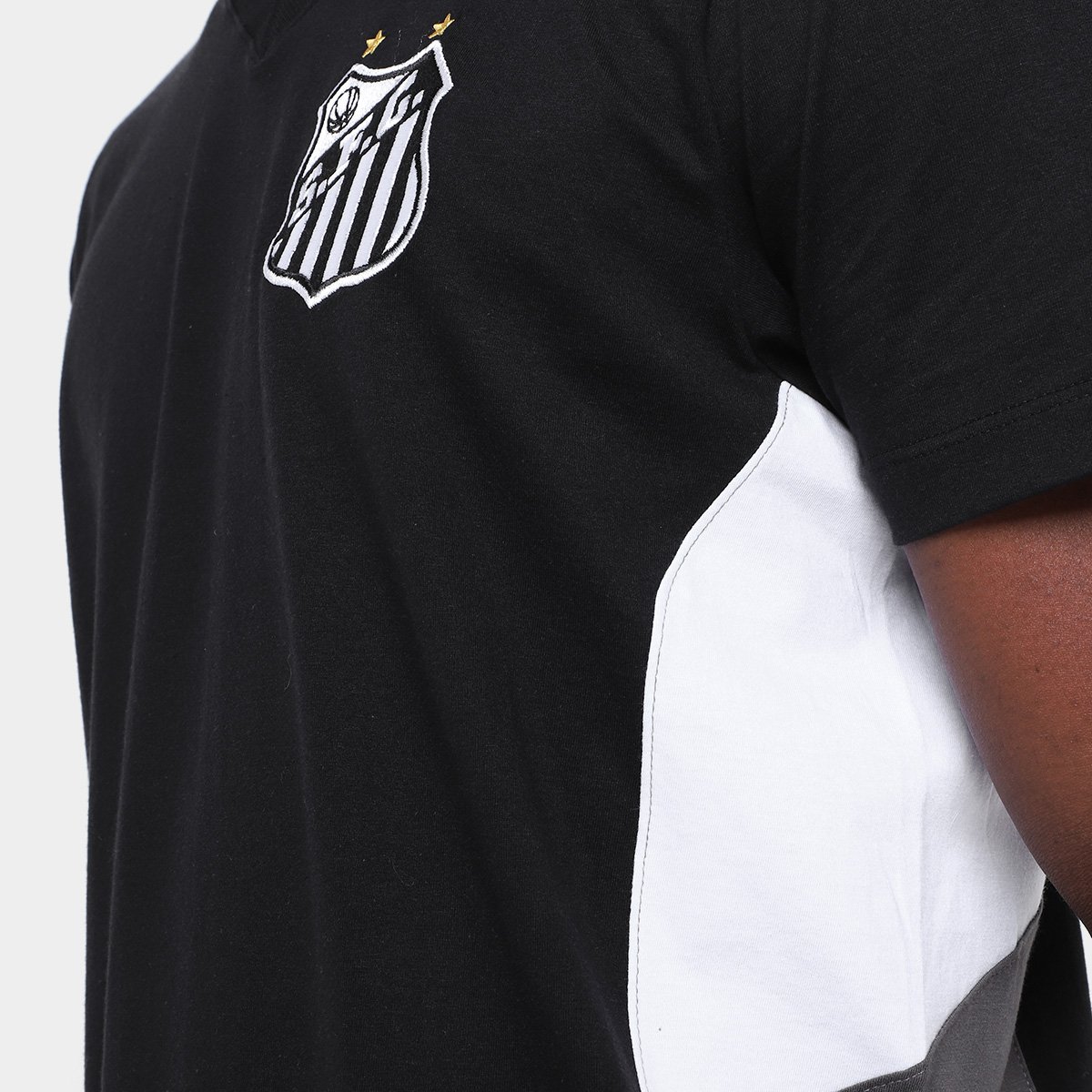 Camiseta Santos Classic Masculina - Tam: P - 4