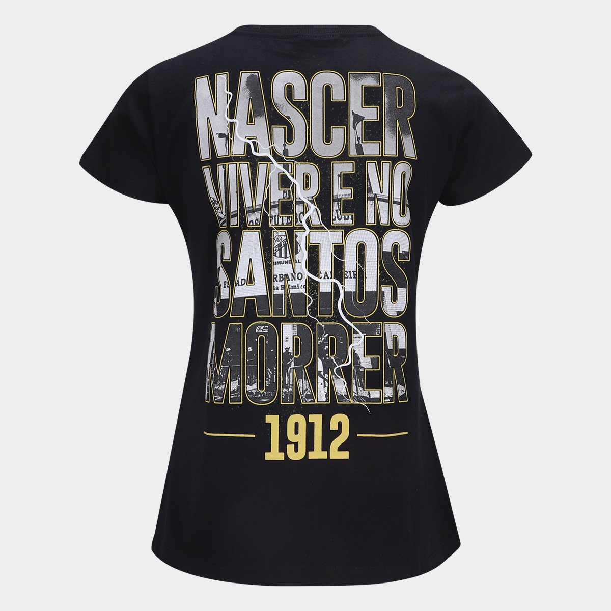 Camiseta Santos Feminina - Tam: P - 1